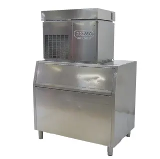 Льдогенератор (чешуя, 395кг) Brema MUSTER 350A-Q+ бункер BIN 350 (новый компрессор)