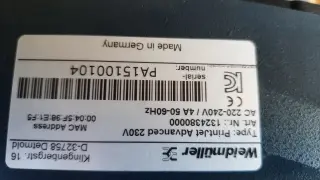 Струйный принтер Weidmüller PrintJet Advanced 230V на запчасти / восстановление