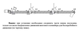 Винтовой конвейер (шнек)/ШНЕКОВЫЙ ТРАНСПОРТЕР, новый