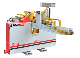 Ленточно-делительный однопильный станок  SAWLINE SL 10Х