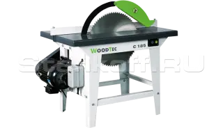 Станок круглопильный без каретки WoodTec C 185 Lite