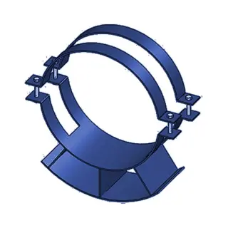 Опоры 313.ТС-008.012 скользящие хомутовые