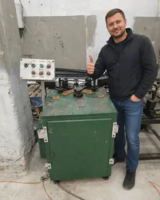 Станок для алюминия кавин угм-3 углообжимной