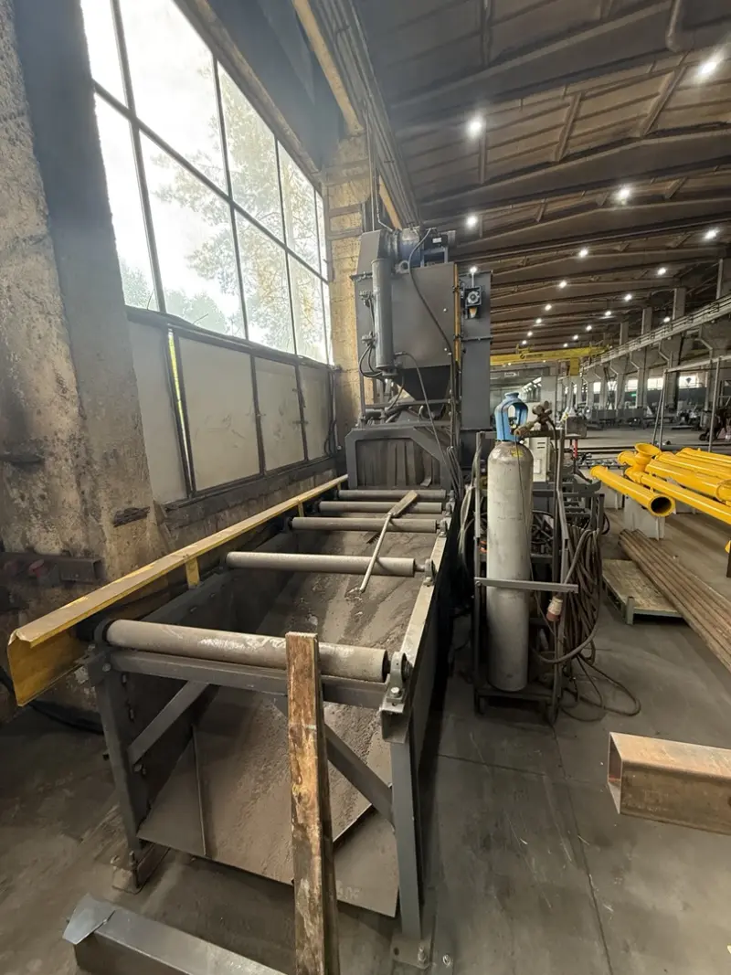 Продам дробеметную установку ДПУ 0.8x0.4-2, 2023 г.в. Б/У