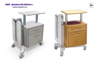 Тумбочки медицинские прикроватные Nova 2260 и Nova 2670, Lojer (Merivaara), Финляндия