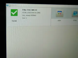 Рефлектометр Exfo FTB-2/FTBx-735C-SM1-EI новый