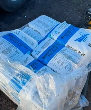 Бентонитовая глина для водонасыщенных песков