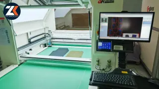 GBOS LA-GN1280TT-AT-SCCD — интеллектуальная система автоматической маркировки, намелки и разметки деталей кроя