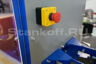 Станок PS-100 для очистки от ржавчины и шлифовки профильных труб