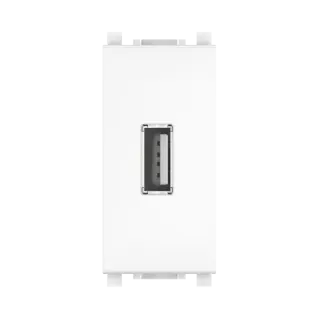 Розетка USB 2.0 тип А CADUCEUS ALING EXPERIENCE для скрытой проводки, для зарядки 1-го устройства