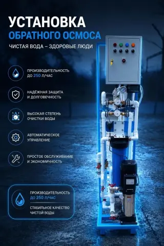 Линия розлива воды