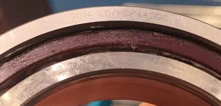 Шпиндельный подшипник SKF 7014 CD/HCP4ADGC (Керамика, P4, Италия) + донор