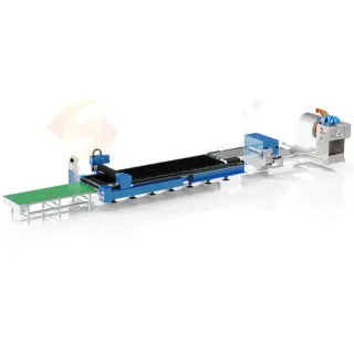SC-RGT700 — лазерная линия резки и вырубки стальных рулонов для автопрома