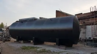 Резервуар горизонтальный стальной подземный (РГСП) 100м3