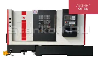 Токарный станок с ЧПУ на наклонной станине KTL65M/750