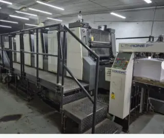 Komori lithrone 528, 2001 г.в., 5 секций, А2 формат