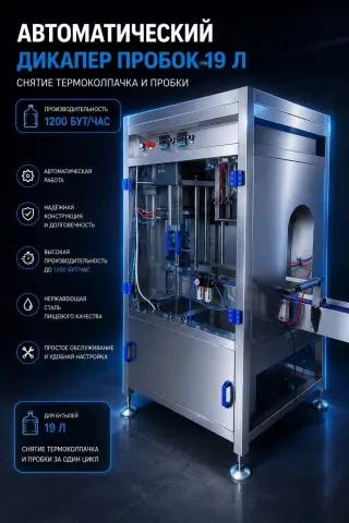 Линия розлива воды
