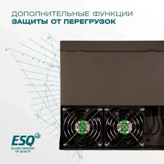 Частотный преобразователь ESQ-760-4T0185G/0220P 18.5/22кВт, 380В