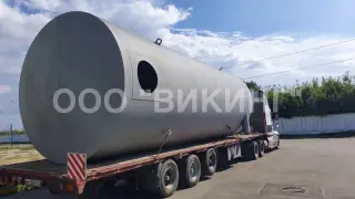 Металлическая емкость 20м3. Производство емкостей