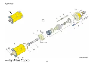 Ремонт Epiroc 2657869745 гидронасос