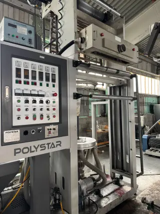 Экструдер пнд пленки polystar MB45-900