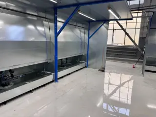 Покрасочная камера с водяной завесой 2,5метра