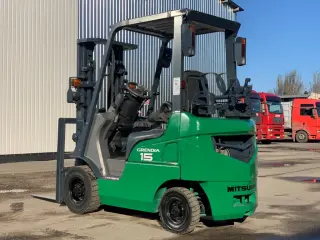 Вилочный погрузчик Mitsubishi KFGE15T-KF2D с мачтой триплекс 4.3 метра