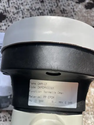 Мембранный клапан PP-H муфтовый, EPDM d 32 FIP, Италия