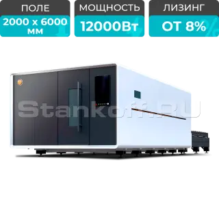 Высокомощный оптоволоконный лазерный станок XTC-2060G/12000 Raycus