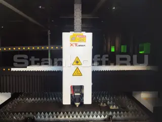 Оптоволоконный лазер в кабине для листов и труб XTC-1530GT/3000 Raycus