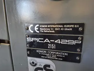 Komori spica 429p, 2006 г.в