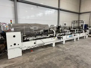 Фальцевально-склеивающая линия Jagenberg 105, 1998, до 3 точек