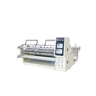 Станок для продольной резки рулонов вспененного полиэтилена QFJ-1800C