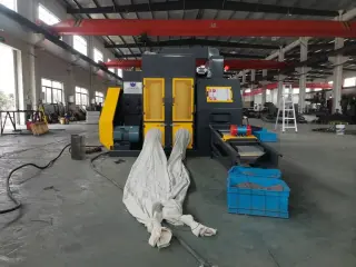 Линия для переработки кабеля MGS-400-01 с двухвальным прешредером