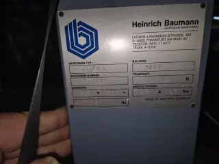 Стапелеподъемник Baumann NU/FO