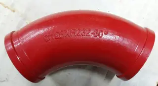 Угол DN125*R232*60*