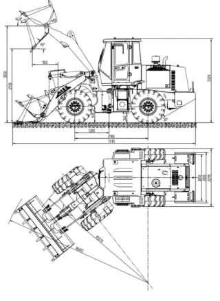Фронтальный погрузчик XCMG LW300КN