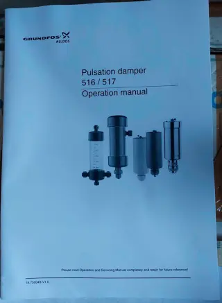 Демпфер пульсаций Grundfos 517-2312-10000