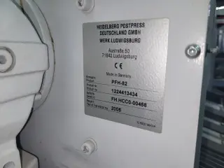 Фальцмашина HEIDELBERG Stahlfolder KD82, 6 кассет+4 кассеты+4 кассетты