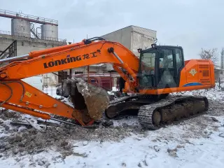 Экскаватор LONKING CDM6245F, 2022 года выпуска. Счетчик моточасов 1923 часа. Тип двигателя Дизельный Cummins, мощность 145 кВт. Рабочий объе