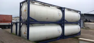 Танк-контейнер объём 26м3 тип Т11 для перевозки нефтехимической продукции, новый