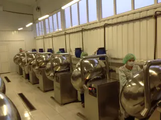 Ликвидация дражировочного цеха