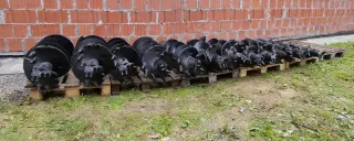 Шнеки, буры на гидробуры delta, pilemaster, digga