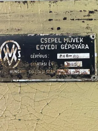 Пресс гидравлический вулканизационный CHEPEL PHG-60