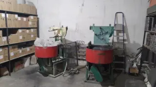 Станок для изготовления абразивных дисков