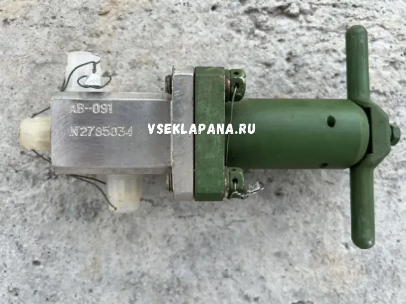 Вентиль АВ-091 (Ру=400 кгс/см2, Ду=4 мм)