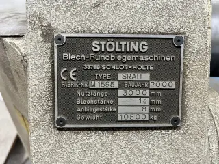 Вальц 3 х валковый STOLTING - SRAH