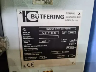 Калибровально шлифовальный станок Homag Butfering
