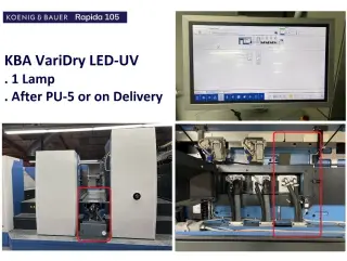 KBA Rapida 105-5+L FAPC ALV2 CX - Year 2019