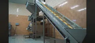Сепаратор BAADER 605 E с транспортером подачи и приемным бункером